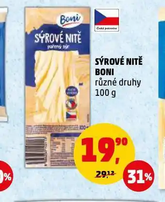 Penny Market Sýrové nitě nabídka