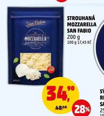 Penny Market Strouhaná mozzarella nabídka