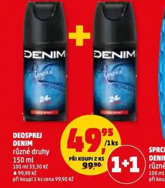 Penny Market Deosprej denim nabídka