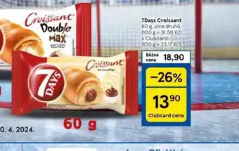 Tesco 7days croissant nabídka