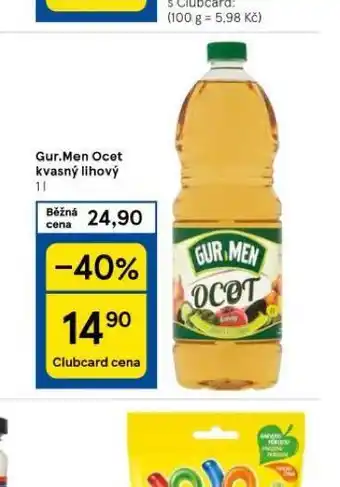 Tesco Ocet kvasný lihový nabídka