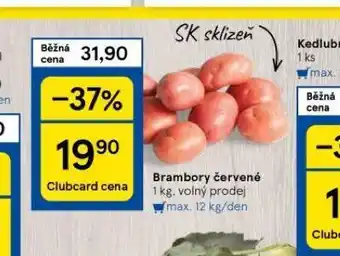 Tesco Brambory červené nabídka