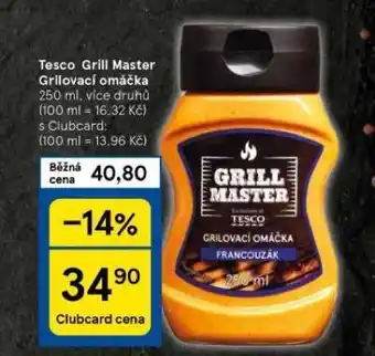 Tesco Tesco grill master grilovací omáčka nabídka