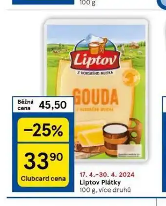 Tesco Liptov plátky nabídka