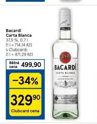 Bacardi carta blanca