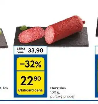 Tesco Herkules nabídka