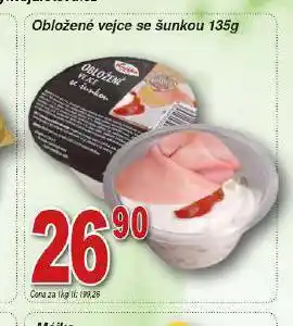 Hruška Obložené vejce se šunkou nabídka