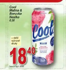 Hruška Cool nealkoholické pivo nabídka