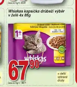Hruška Whiskas kapsičky pro kočky nabídka