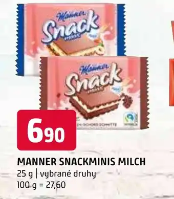 Terno MANNER SNACKMINIS MILCH nabídka