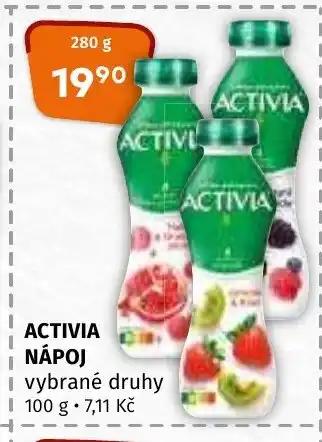 Terno ACTIVIA NÁPOJ nabídka