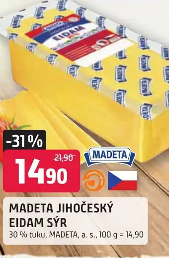 Trefa MADETA JIHOČESKÝ EIDAM SÝR nabídka