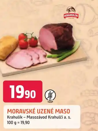 Trefa MORAVSKÉ UZENÉ MASO nabídka