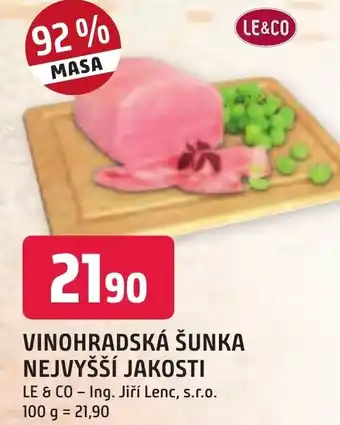 Trefa VINOHRADSKÁ ŠUNKA NEJVYŠŠÍ JAKOSTI nabídka