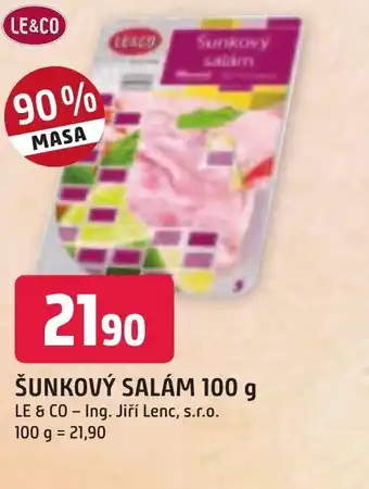 Trefa ŠUNKOVÝ SALÁM 100 g nabídka