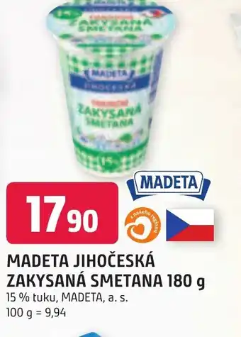 Trefa MADETA JIHOČESKÁ ZAKYSANÁ SMETANA 180 g nabídka