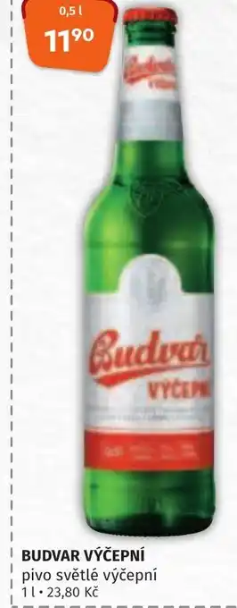 Trefa BUDVAR VÝČEPNÍ 0.5L nabídka