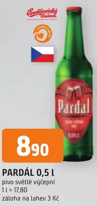 Trefa PARDÁL 0,5 L nabídka