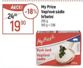 Globus My Price Vepřové sádlo hřbetní nabídka