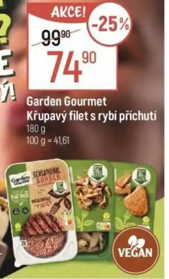 Globus Garden Gourmet Křupavý filet s rybí příchutí nabídka