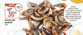 Globus Krevety celé nevařené nabídka