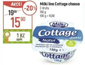 Globus Milki line Cottage cheese nabídka