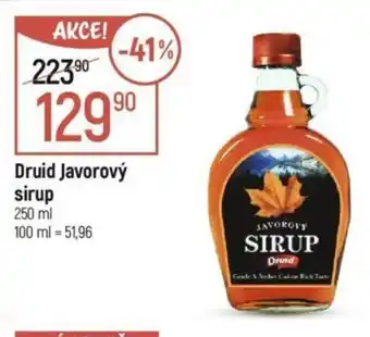 Globus Druid Javorový sirup nabídka