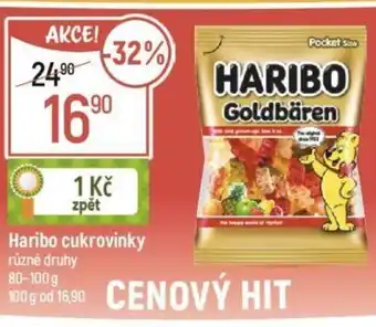 Globus Haribo cukrovinky nabídka