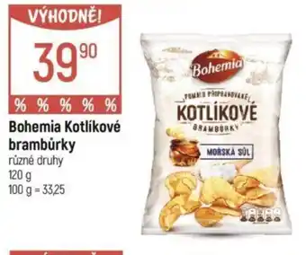 Globus Bohemia Kotlíkové brambůrky nabídka