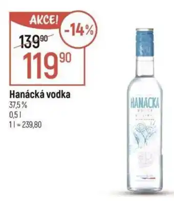 Globus Hanácká vodka nabídka