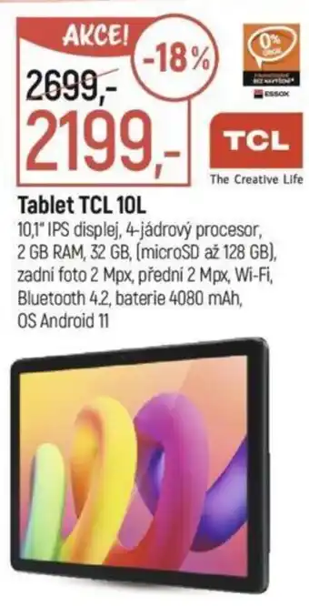 Globus Tablet TCL 10L nabídka