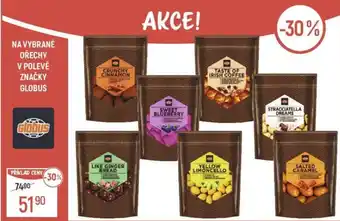 Globus NA VYBRANÉ OŘECHY V POLEVĚ ZNAČKY GLOBUS nabídka