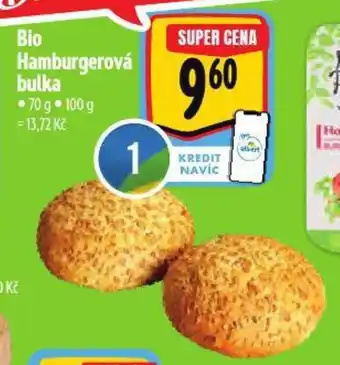 Albert Bio Hamburgerová bulka nabídka