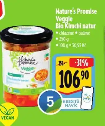 Albert Nature's Promise Veggie Bio Kimchi natur nabídka