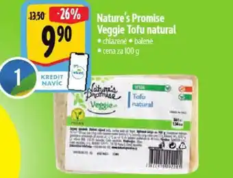 Albert Nature's Promise Veggie Tofu natural nabídka