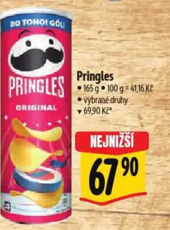 Albert Pringles nabídka