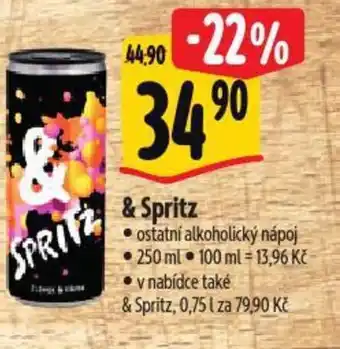 Albert & Spritz nabídka