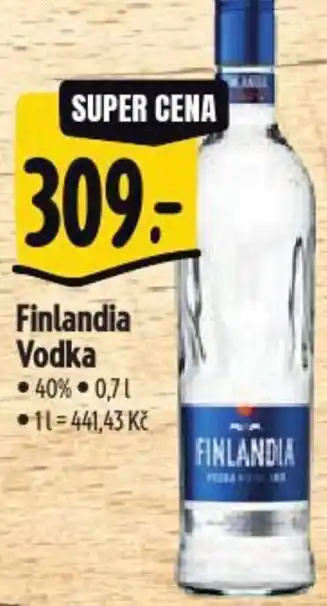 Albert Finlandia Vodka 0.7L nabídka