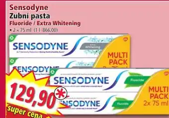 Norma Sensodyne Zubní pasta Fluoride / Extra Whitening nabídka