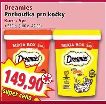 Norma Dreamies Pochoutka pro kočky Kuře / Sýr nabídka