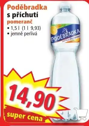 Norma Poděbradka s příchutí pomeranč 1.5L nabídka