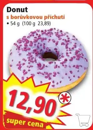 Norma Donut s borůvkovou příchutí nabídka