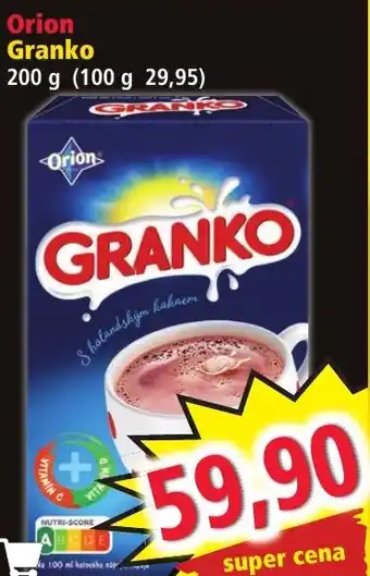 Norma Orion Granko nabídka