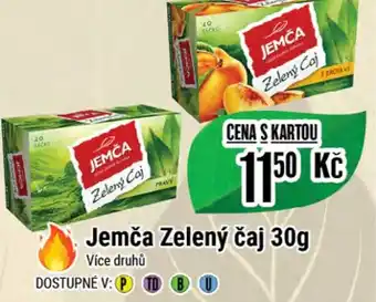 Tamda Foods Jemča Zelený čaj 30g nabídka