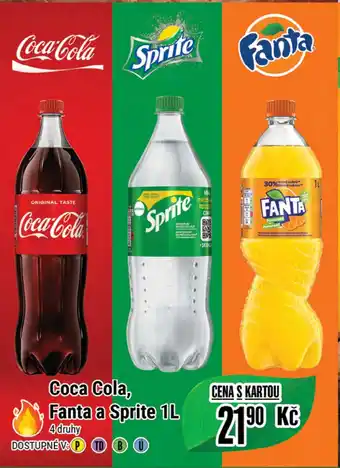 Tamda Foods Coca Cola, Fanta a Sprite 1L nabídka