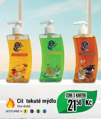 Tamda Foods Cit tekuté mýdlo nabídka