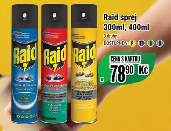 Tamda Foods Raid sprej 300ml, 400ml nabídka