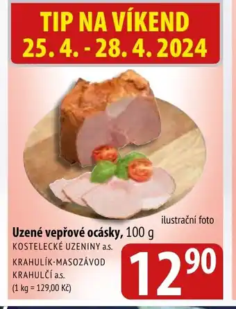 Uzené vepřové ocásky, 100 g
