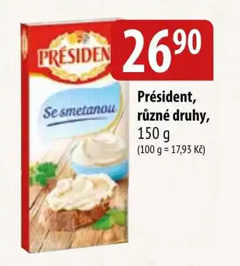 Bala Président, různé druhy, 150 g nabídka