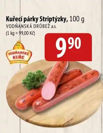 Bala Kuřecí párky Striptýzky, 100 g nabídka